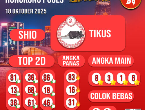 PREDIKSI JITU HONGKONG POOLS 18 OKTOBER 2025